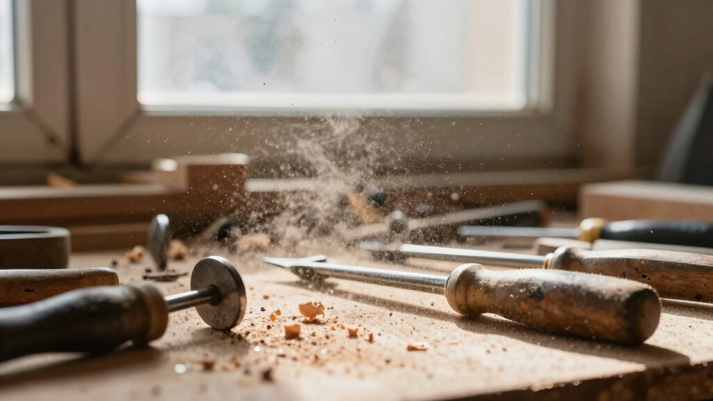 prioritize dust reducing tools