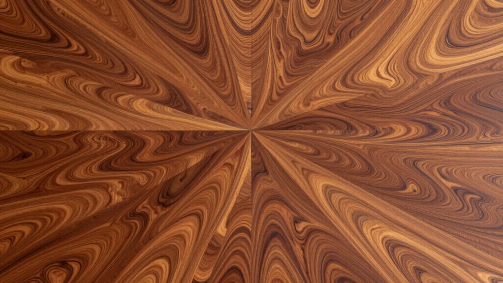 radial veneer layout techniques