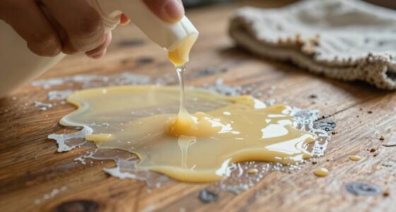 removing hidden wax residue