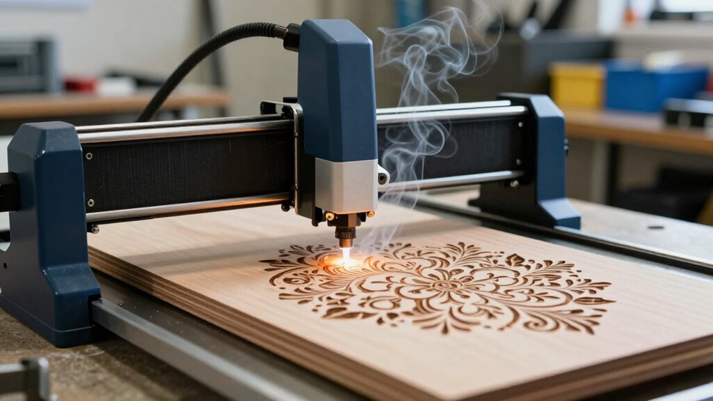 safe clean laser woodworking