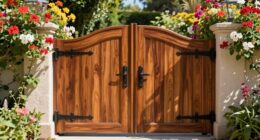 sag free summer garden gates