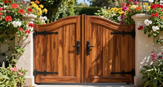 sag free summer garden gates