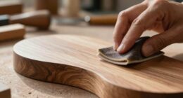 sanding techniques for curves
