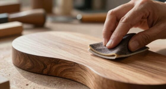 sanding techniques for curves
