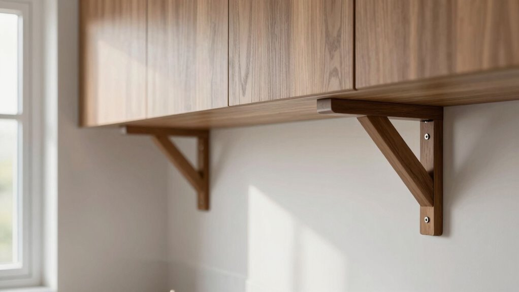 securely install wall cabinets