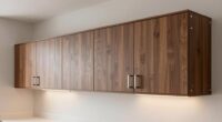 securely mounting wall cabinets