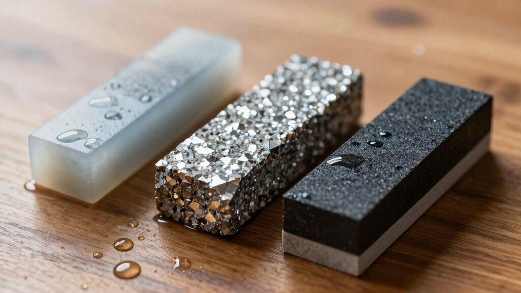 sharpening stone maintenance comparison