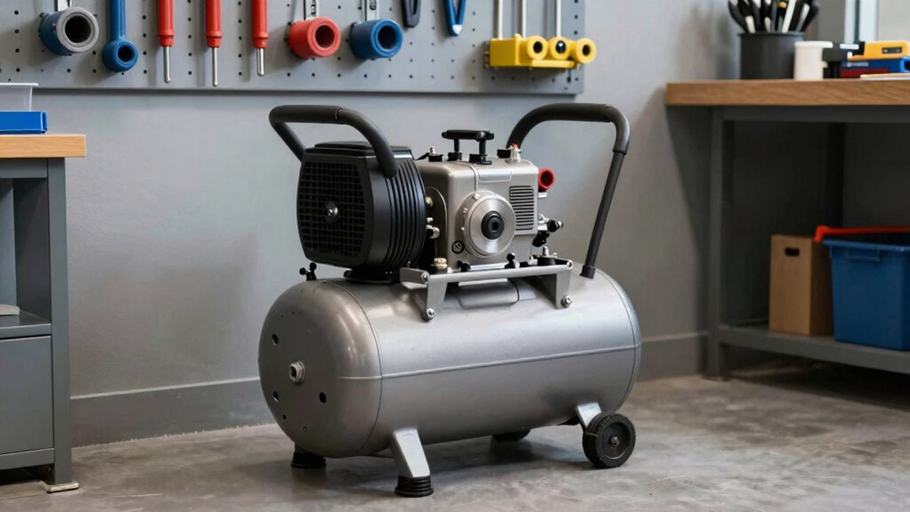 silent efficient shop compressors