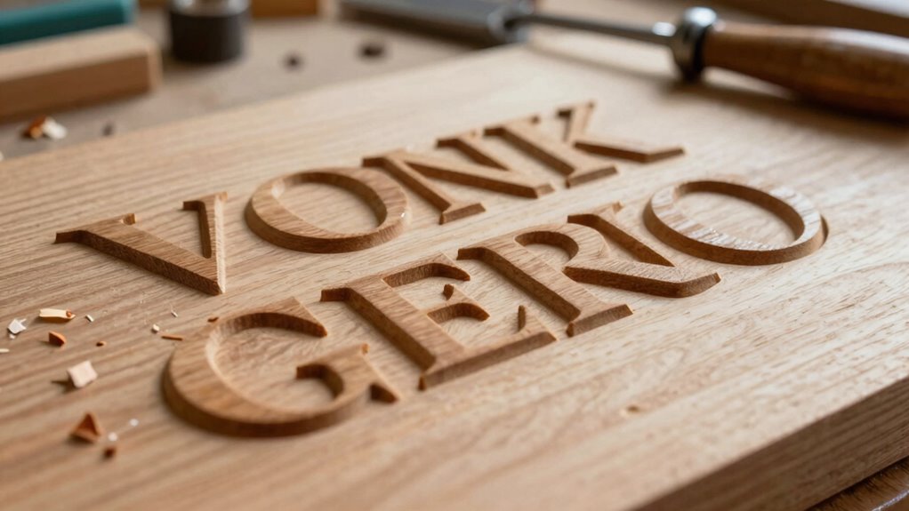 v carving enhances woodworking designs