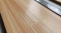 veneer glue affects flatness
