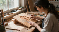 Estefania Ajcip’s Sculptural Paintings Unite The Memories Of A Separated Family