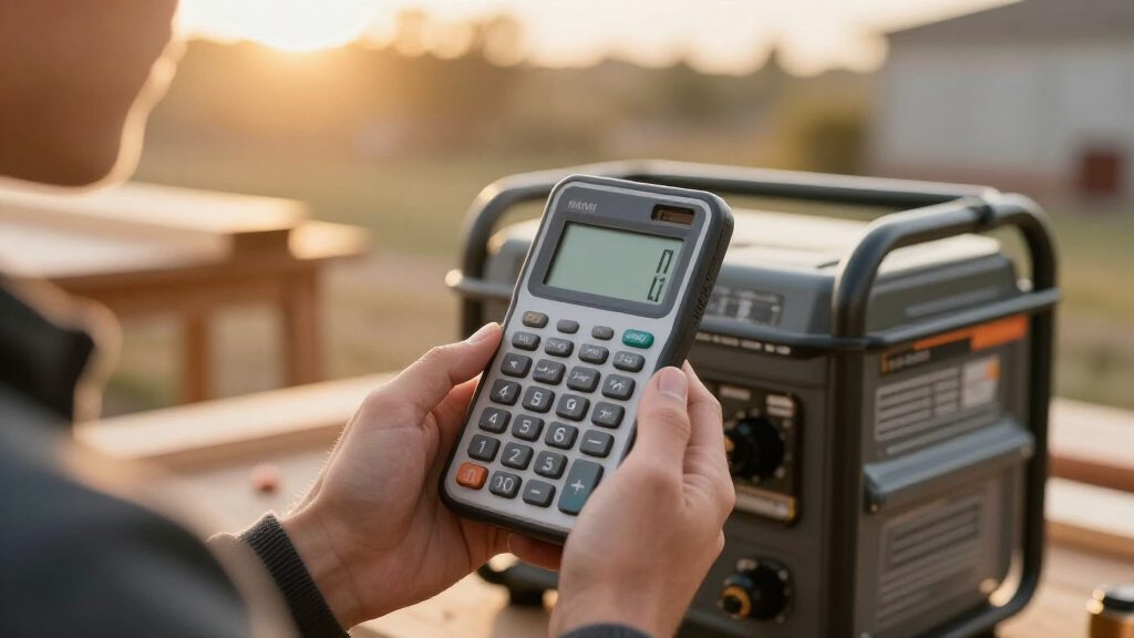 Generator Wattage Calculator: Size Backup Power for Essential Loads