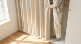 I Ditched My Closet Doors For $60 Pleated Curtains (See Why!)