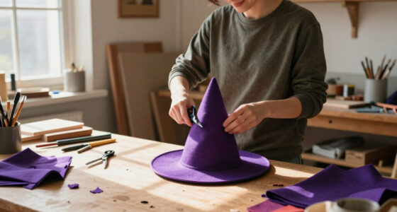 Spent A Day To Make A Wizard Hat. Worth It 💜