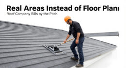 Real Areas Instead of Floor Plans: A Roofing Company Bills by the Pitch