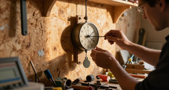 Niklas Roy Constructs A Functional Pendulum Clock Made Entirely Of Trash