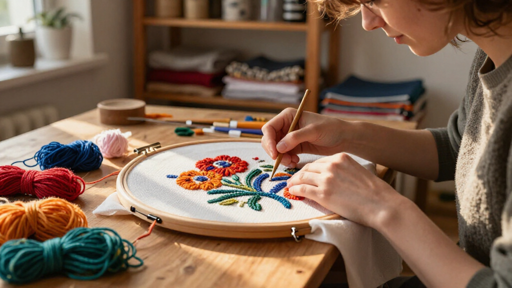 Punch Needle Workshop At Art Empowers In Cairo