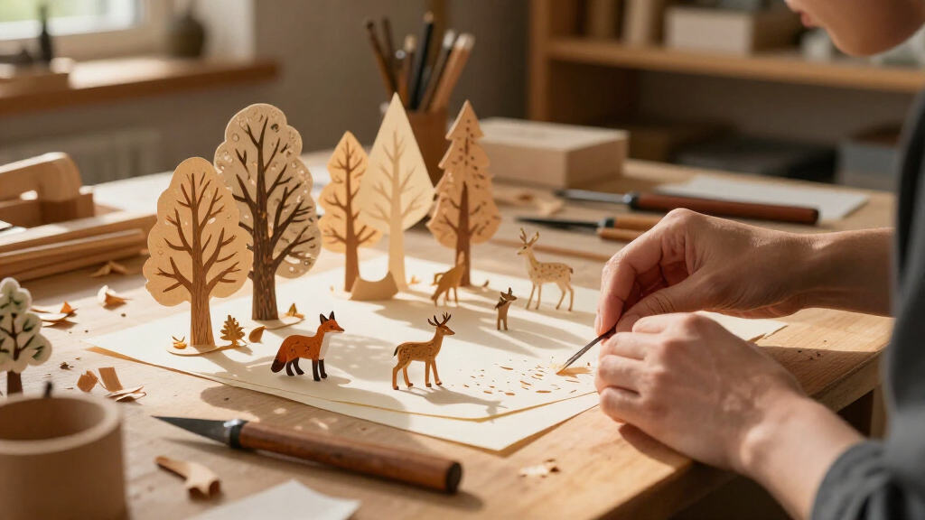 Woodland Creatures Inhabit An Imaginary World In Kanako Abe’s Intricate Paper Cuts