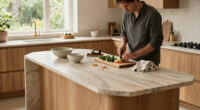 Designers Say Shapely, Angular Kitchen Islands Don't Just Look Good — They Can Improve The Flow Of Your Space, Too