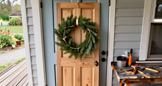 Forget Pricey Wreaths: Decorate Your Door With A Cheaper DIY That Adds A Rustic Touch
