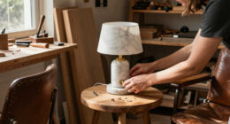 HomeGoods Shoppers Are Obsessed With Rachel Zoe’s Marble Accent Lamp