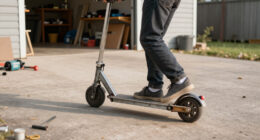 I Electrified My Push Scooter With A Power Drill