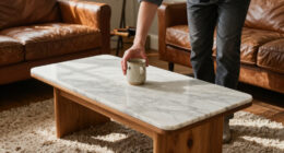 I’m Seeing Marble-top Wooden Coffee Tables Everywhere This Season – These Are The 20 Designs That Nail The Trend