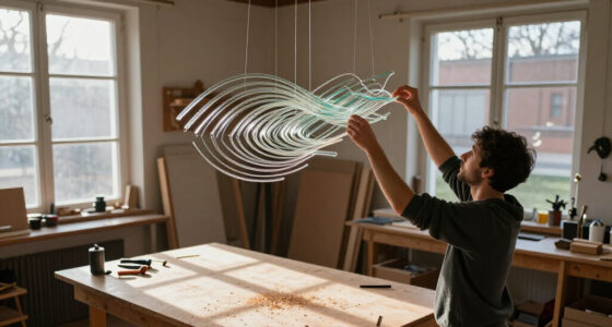 In ‘Aeolus,’ DRIFT Suspends Illuminated Glass Rods In A Sculpture Of The Wind