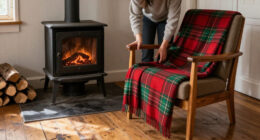 Sorry Tartan, The Cosiest Homes Are Stealing This 'Old-fashioned' Pattern From The Fashion World – I've Tracked Down The Homeware Brands Doing It The Best
