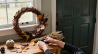 Swap Your Classic Fall Wreath For A Unique DIY Option That Costs Less